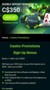 gaming club casino mobile bonus review