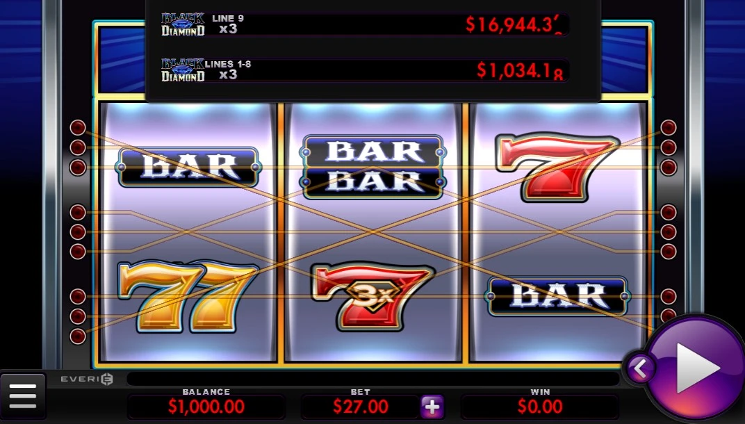 black diamond slot