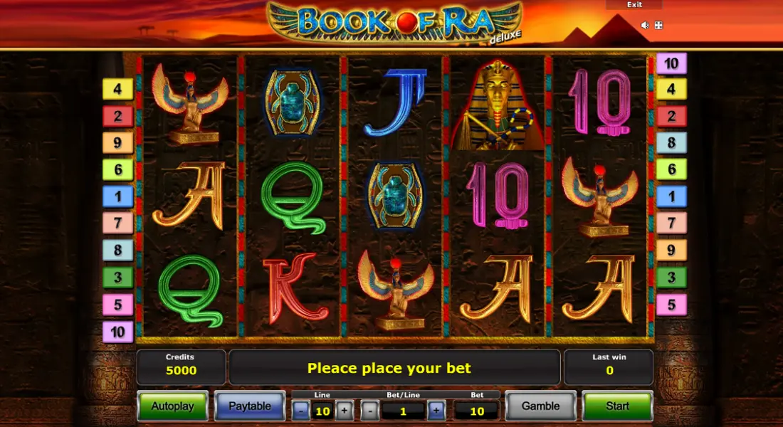 book of ra slot main