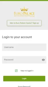 euro palace casino mobile login