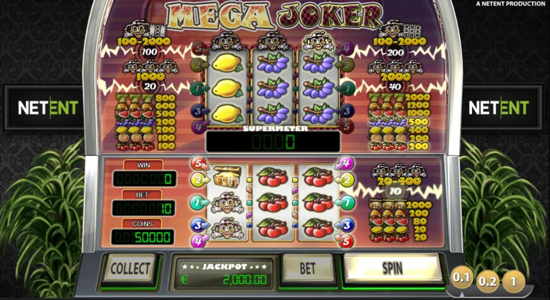 mega joker slot main