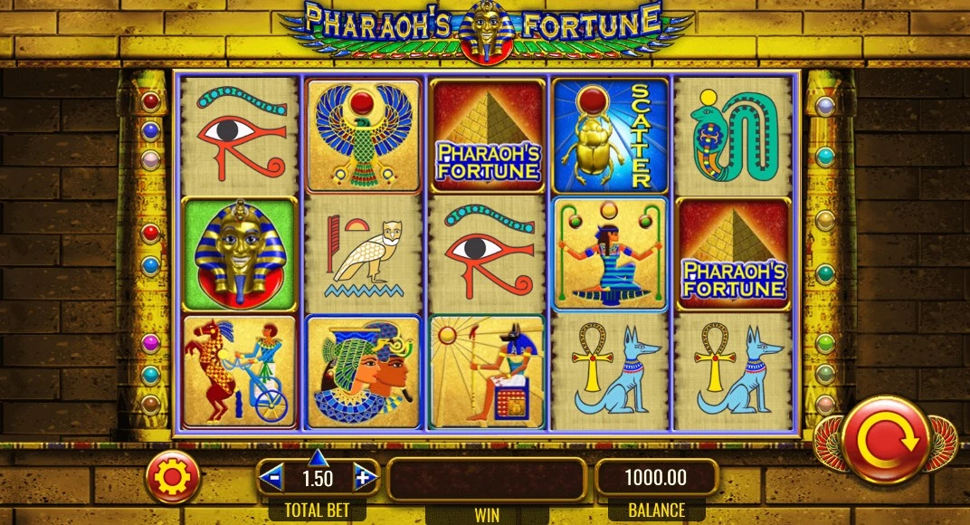 pharaohs fortuna slot main