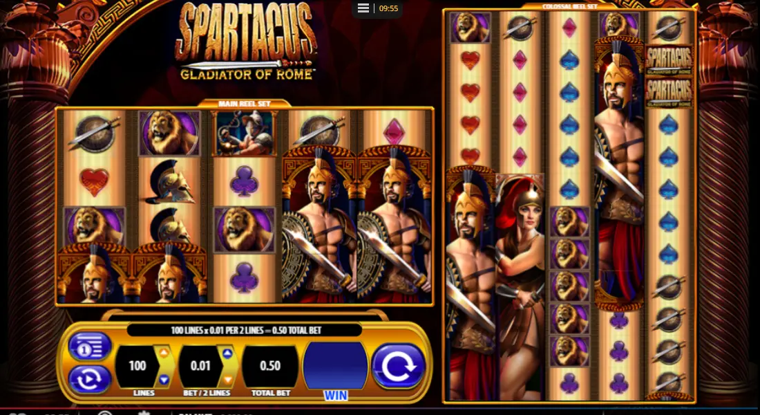 spartacus slot main
